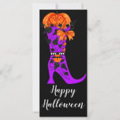 Fashionista Witch Card (Voorkant)