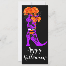 Fashionista Witch Card