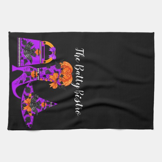 Fashionista Witch Kitchen Towel Theedoek (Horizontaal)