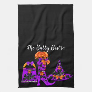 Fashionista Witch Kitchen Towel Theedoek