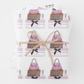 Fashionista wrapping Paper (In situ)