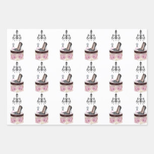 Fashionista wrapping Paper