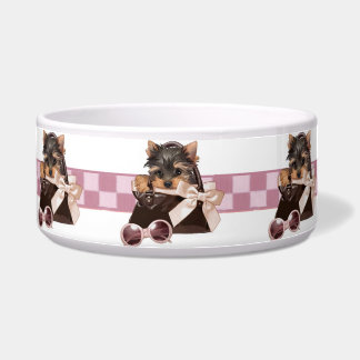 Fashionista Yorkie Voerbakje