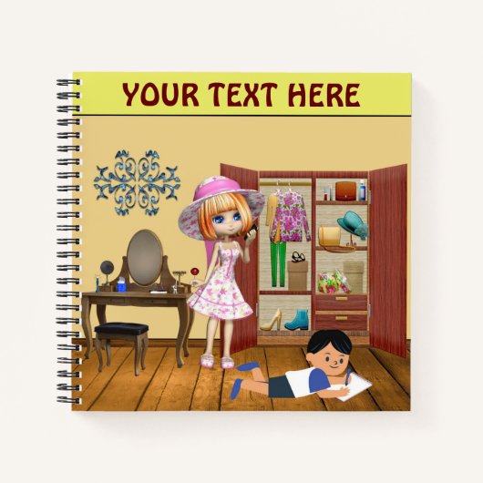 Fashionista's genot notitieboek (Voorkant)