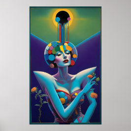 Fashion's Resting Dream Face - Ken Gage Kunst Poster