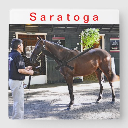 Fasig Tipton Yearling-veilingen Vierkante Klok (Voorkant)