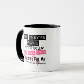 Faske en spectaculair - Echte mensen probeerden me Mok (Voorkant links)