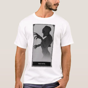 Fasmofobie De duivelse tarotkaart T-shirt