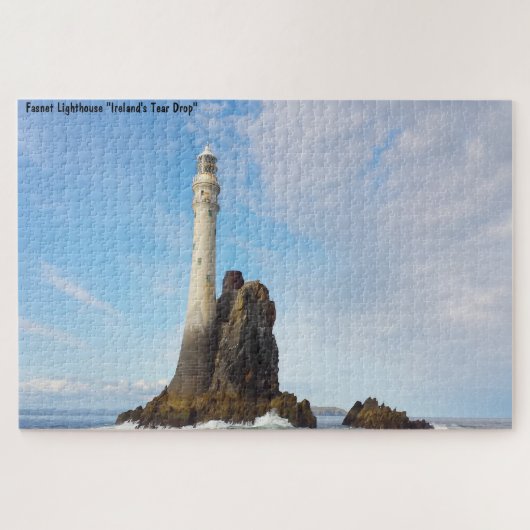 Fasnet Lighthouse "Ireland's Tear Drop" Legpuzzel (Horizontaal)