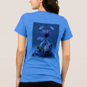 Fassie is een kunst Tri-Blend shirt (Achterkant)