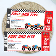 Fast and Five Race Ticket voor de 5e verjaardag