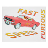 Fast and Speed Furious 01 Glossy Perfect Poster (Voorkant)