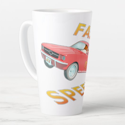 Fast and Speed Furious 01 Latte Mok (Linkerhoek)