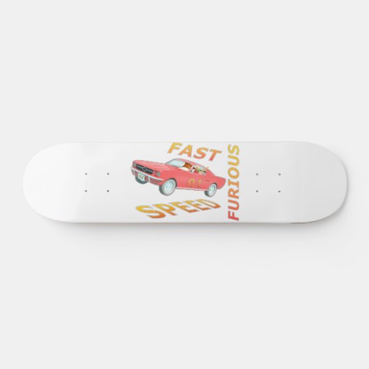 Fast and Speed Furious 01 Persoonlijk Skateboard (Horizontaal)