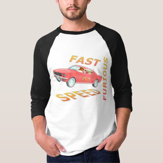 Fast and Speed Furious 01 T-shirt (Voorkant)