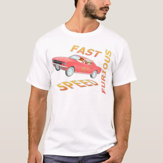Fast and Speed Furious 01 T-shirt (Voorkant)