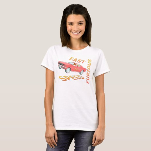 Fast and Speed Furious 01 T-shirt (Voorkant volledig)