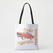 Fast and Speed Furious 01 Tote Bag (Voorkant)