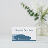 Fast Automobile Visitekaartje, Royal Blue Visitekaartje (Staand voorkant)