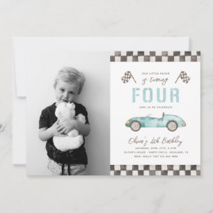 Fast Birthday-uitnodiging   4e oproep tot racisme Kaart