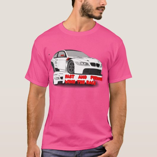 Fast Car Racing Graphic T-shirt Bold Street Racing (Voorkant)