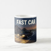 Fast Car Twilight Highway Escape Scene Mok (Center)