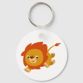 Fast Cute Cartoon Lion Sleutelhanger (Voorkant)