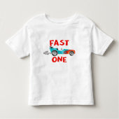 FAST ÉÉN racewagen draaien 1 Kinder Shirts (Voorkant)