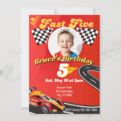 Fast Five, Picture Racing 5e verjaardag Kaart (Voorkant)