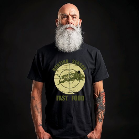 Fast food boar hunting t-shirt