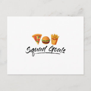 Fast Food Burger Cheese Foodie Funny Eat Gift Briefkaart