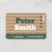 Fast Food Burgers Visitekaartje (Achterkant)