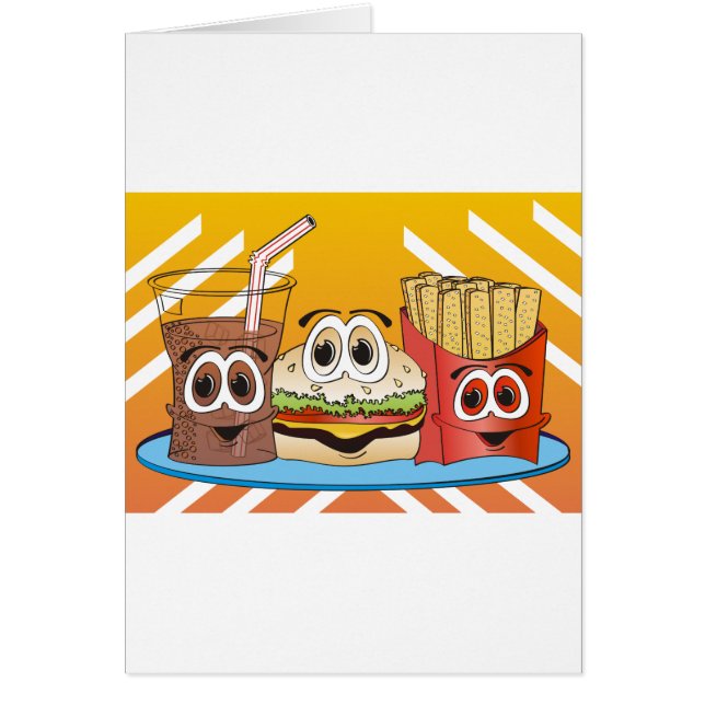 Fast Food Cartoon (Voorkant)