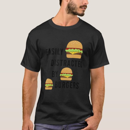 Fast Food Chef   Quote Burger Eating T-shirt (Voorkant)