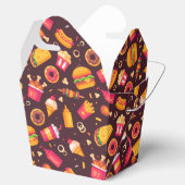 Fast Food Favor Box Bedankdoosjes (Geopend)