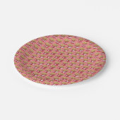 Fast Food French Fries Fried Potato Chips Fry Papieren Bordje (Gekanteld)