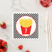 Fast Food French Fry Birthday Servet (Insitu)