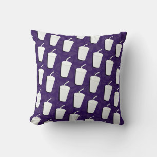 Fast Food Fun Novelty Shakes Design Art Kussen