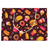 Fast Food Gift Bag Groot Cadeauzakje (Voorkant)