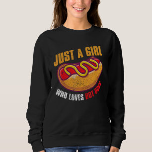 Fast Food Hot Dog Girls Women Franks Sausage Hotd Trui