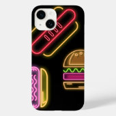 Fast Food Hot Dogs en Hamburger Case-Mate iPhone Case (Achterkant)