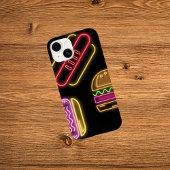 Fast Food Hot Dogs en Hamburger Case-Mate iPhone Case