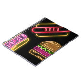 Fast Food Hot Dogs en Hamburger Notitieboek (Linkerzijde)