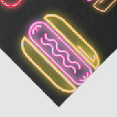 Fast Food Hot Dogs en Hamburger Tissuepapier (Detail)