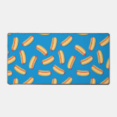 Fast Food Hotdogs Patroon Bureaumat (Voorkant)
