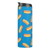 Fast Food Hotdogs Patroon Thermosbeker (Geroteerd rechts)