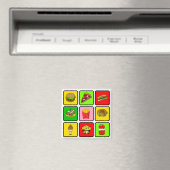 Fast Food Junkie magnet (Insitu (Vaatwasser))