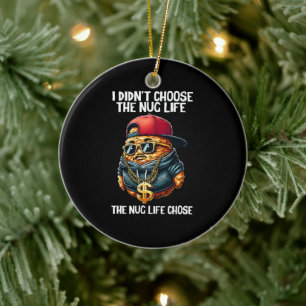 Fast Food Nuggest Ik Heb Niet De Nug Leven Gekozen Keramisch Ornament