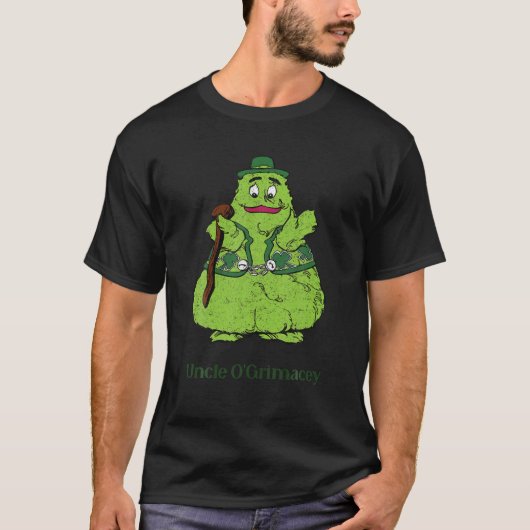 Fast Food oom O'grimacey Irish Retro Toys Patric T-shirt (Voorkant)