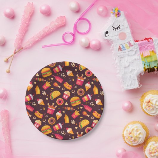 Fast Food Paper Bord (Feest)